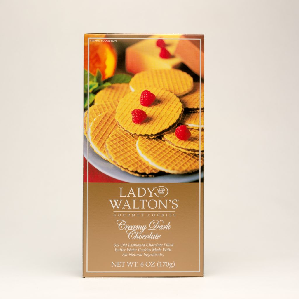 Lady Walton's Gournet Cookies - Creamy Dark Chocolate